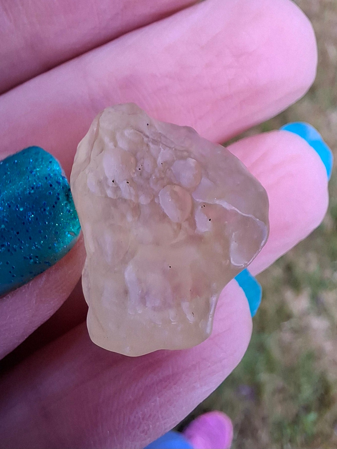 Libyan Desert Glass Piece, 5.58g, Tektite