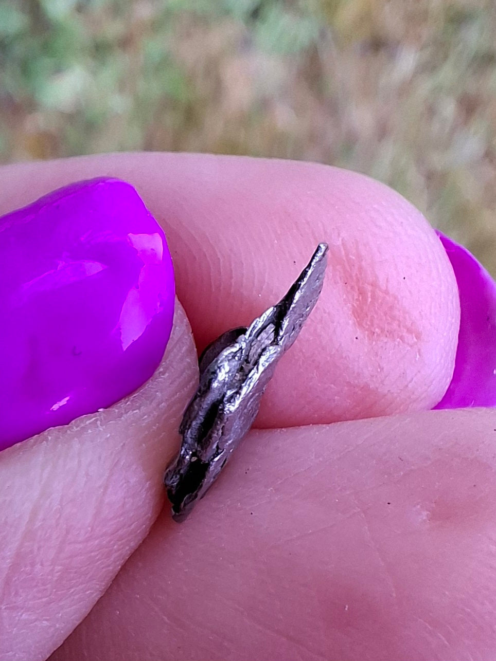 Campo del Cielo, 0.55g, Nickel Iron Meteorite (Ref: C3)