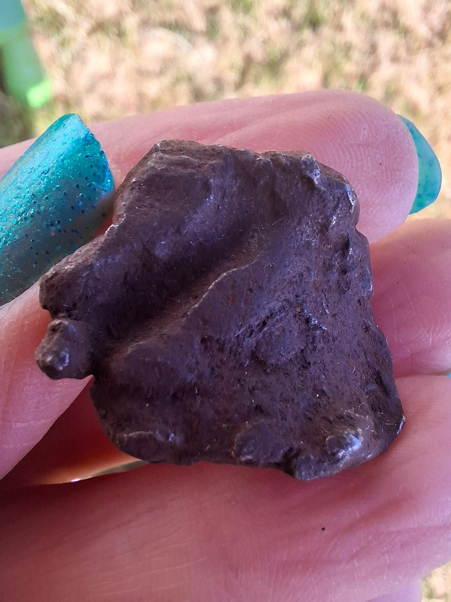 Gebel Kamil Iron Meteorite, 21.40g (Ref: K35)
