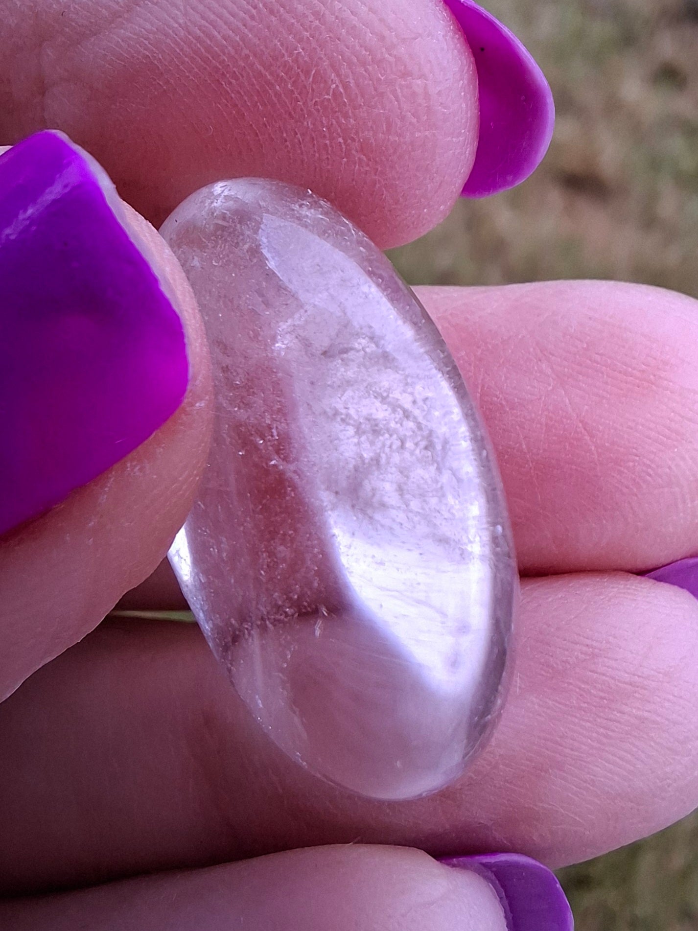 Clear Quartz, Tumble Stone, Crystal (Ref: T25)