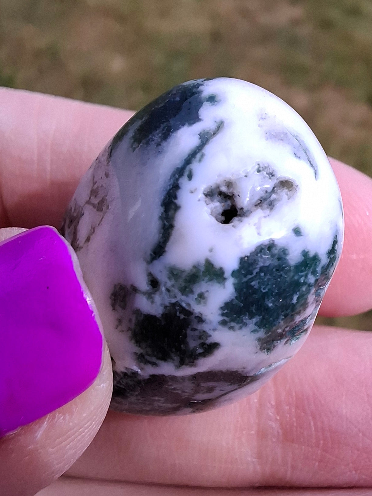 Tree Agate, Tumble Stone, Crystal (Ref: T5)