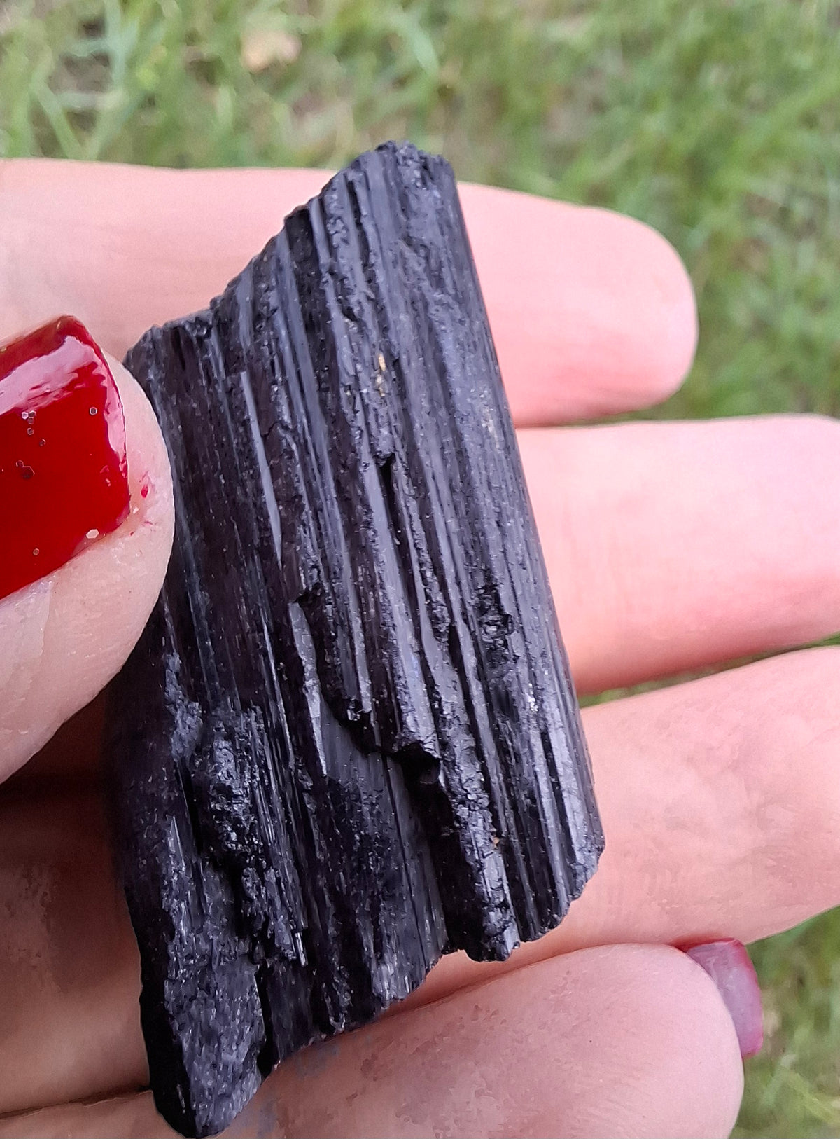 Black Tourmaline RAW, 21.93g, Crystal (Ref: RBT16)