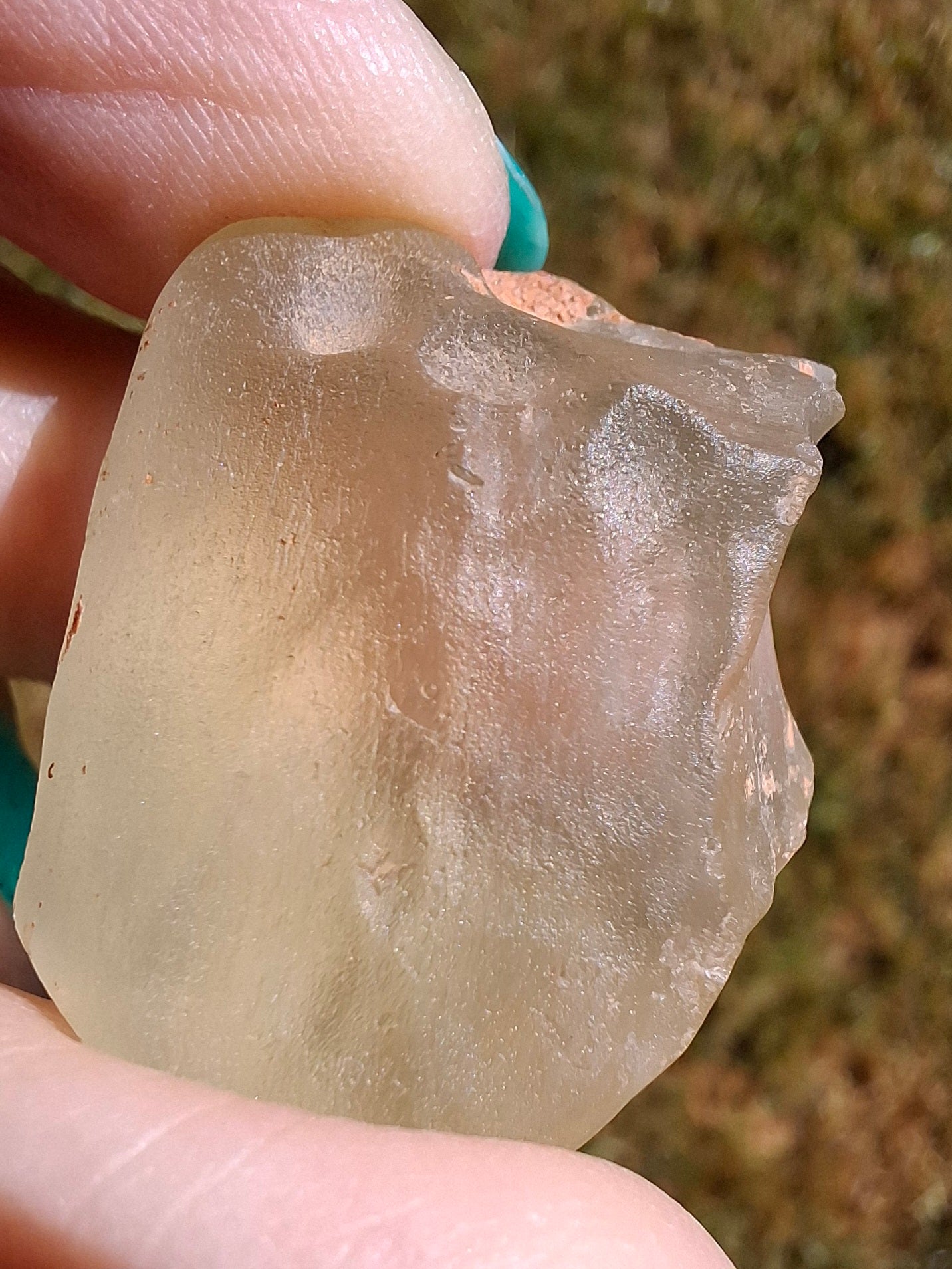 Libyan Desert Glass Piece, 16.55g, Tektite