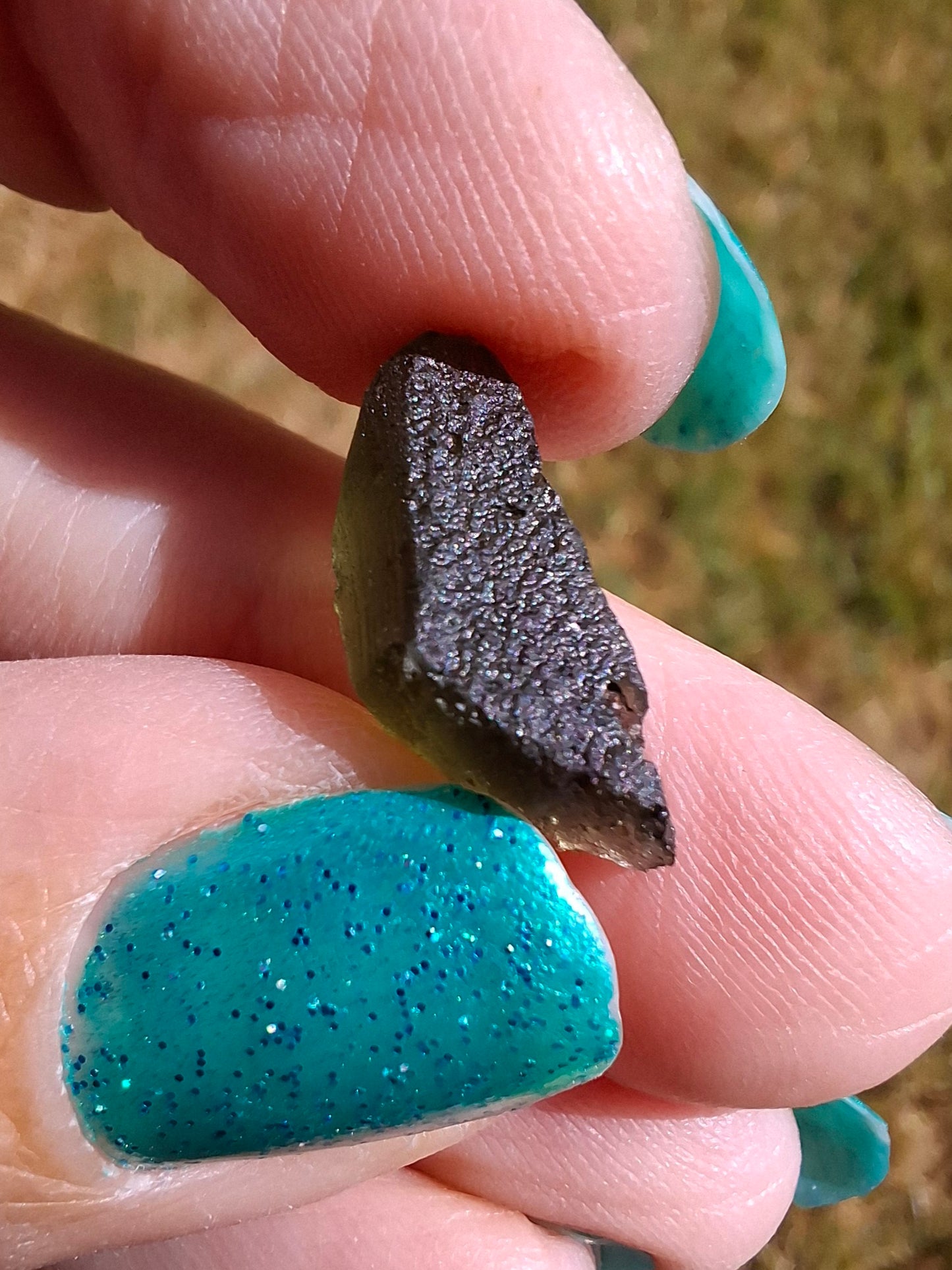 Moldavite Piece, 1.03g, Tektite (Ref: 1416)
