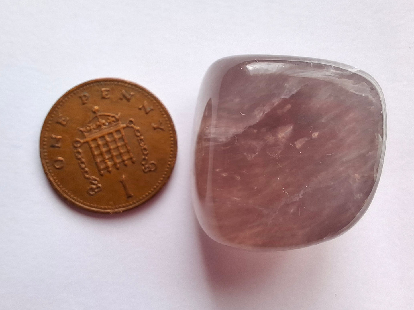 Fluorite, Tumble Stone, Crystal (Ref: T58)