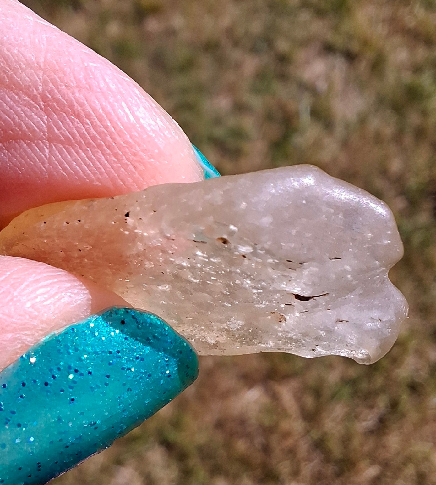 Libyan Desert Glass Piece, 2.88g, Tektite