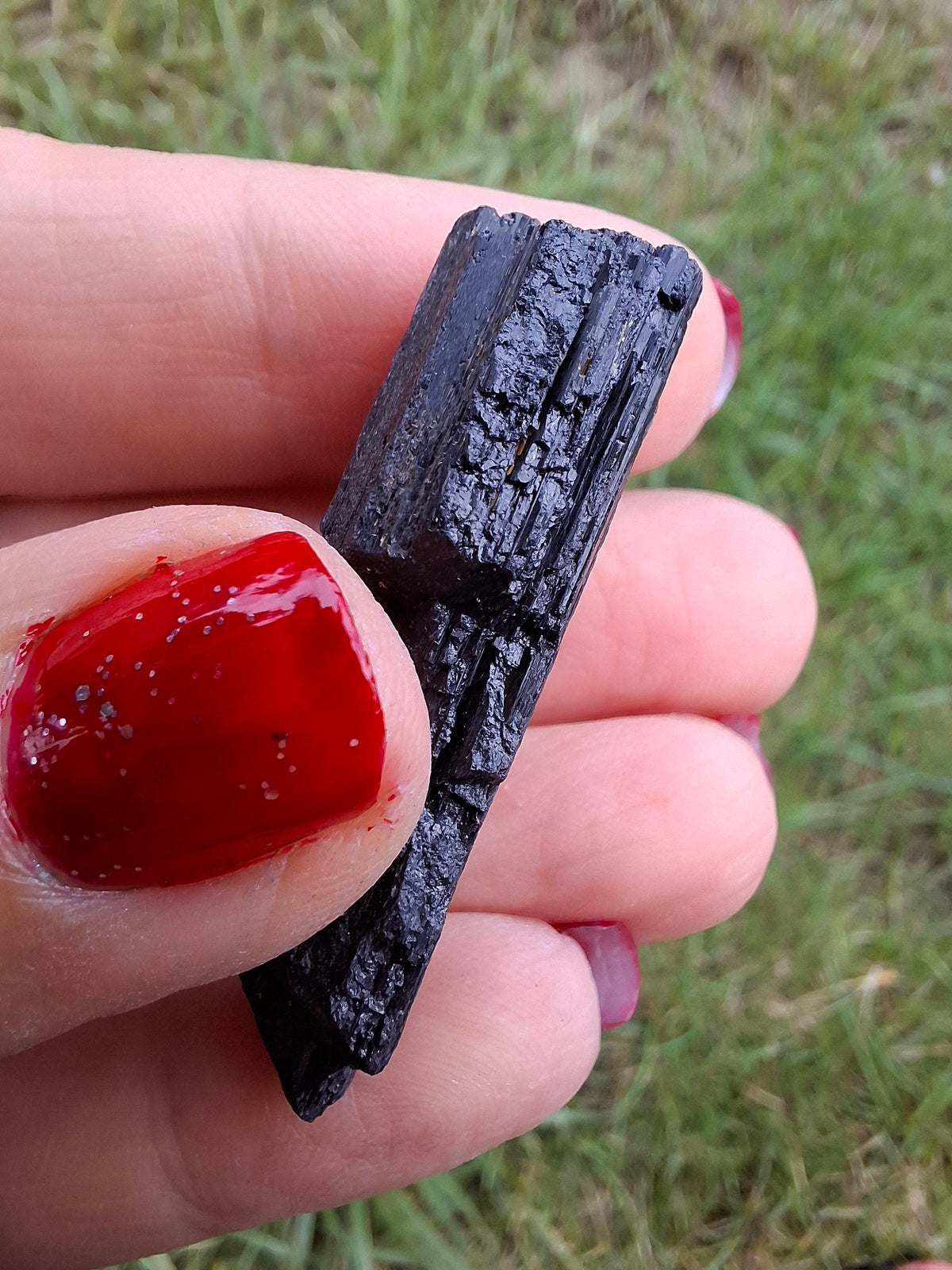 Black Tourmaline RAW, 13.00g, Crystal (Ref: RBT9)