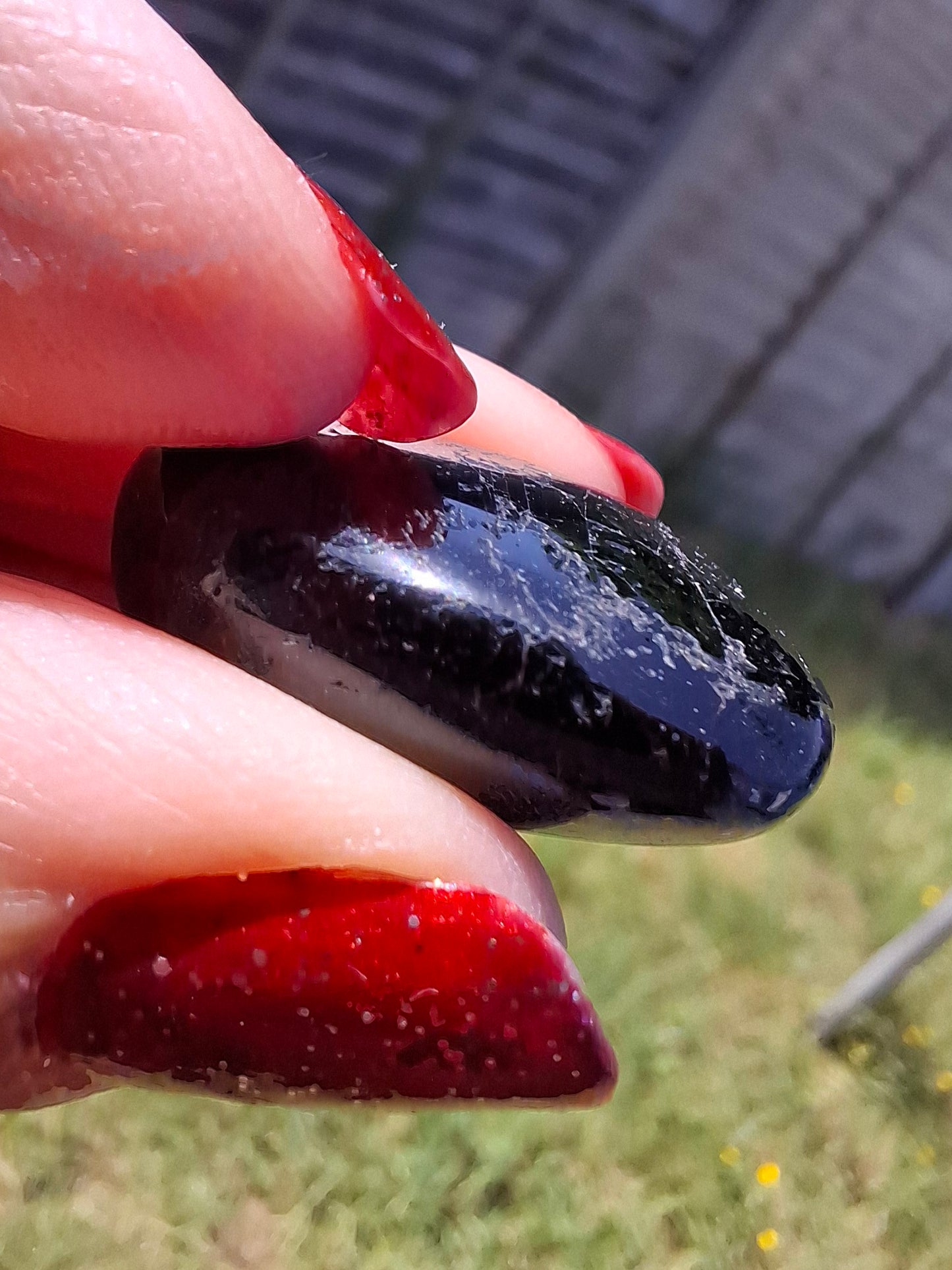 Black Tourmaline, Tumble Stone, Crystal (Ref: T223)