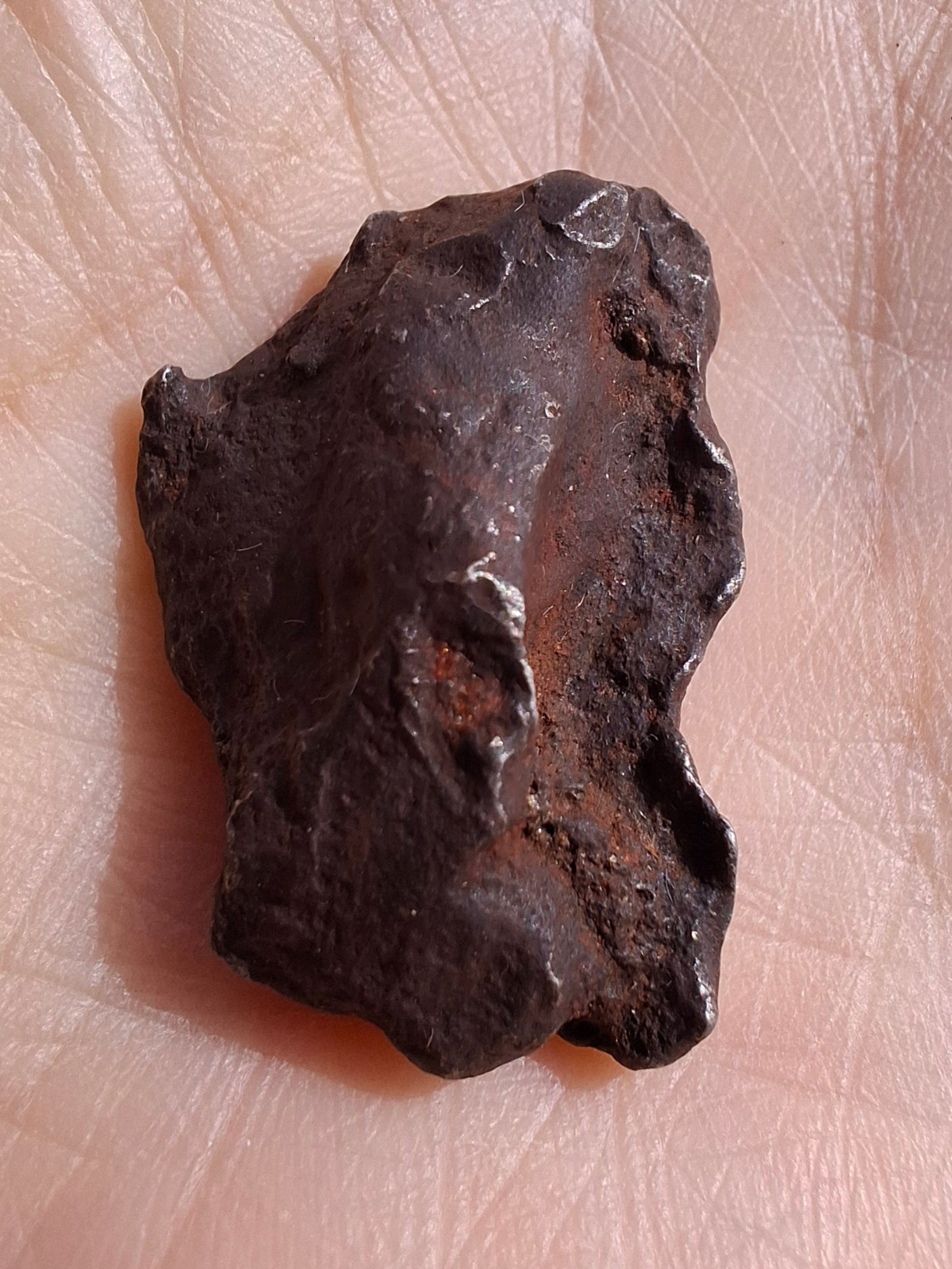 Gebel Kamil Iron Meteorite, 12.64g (Ref: K31)