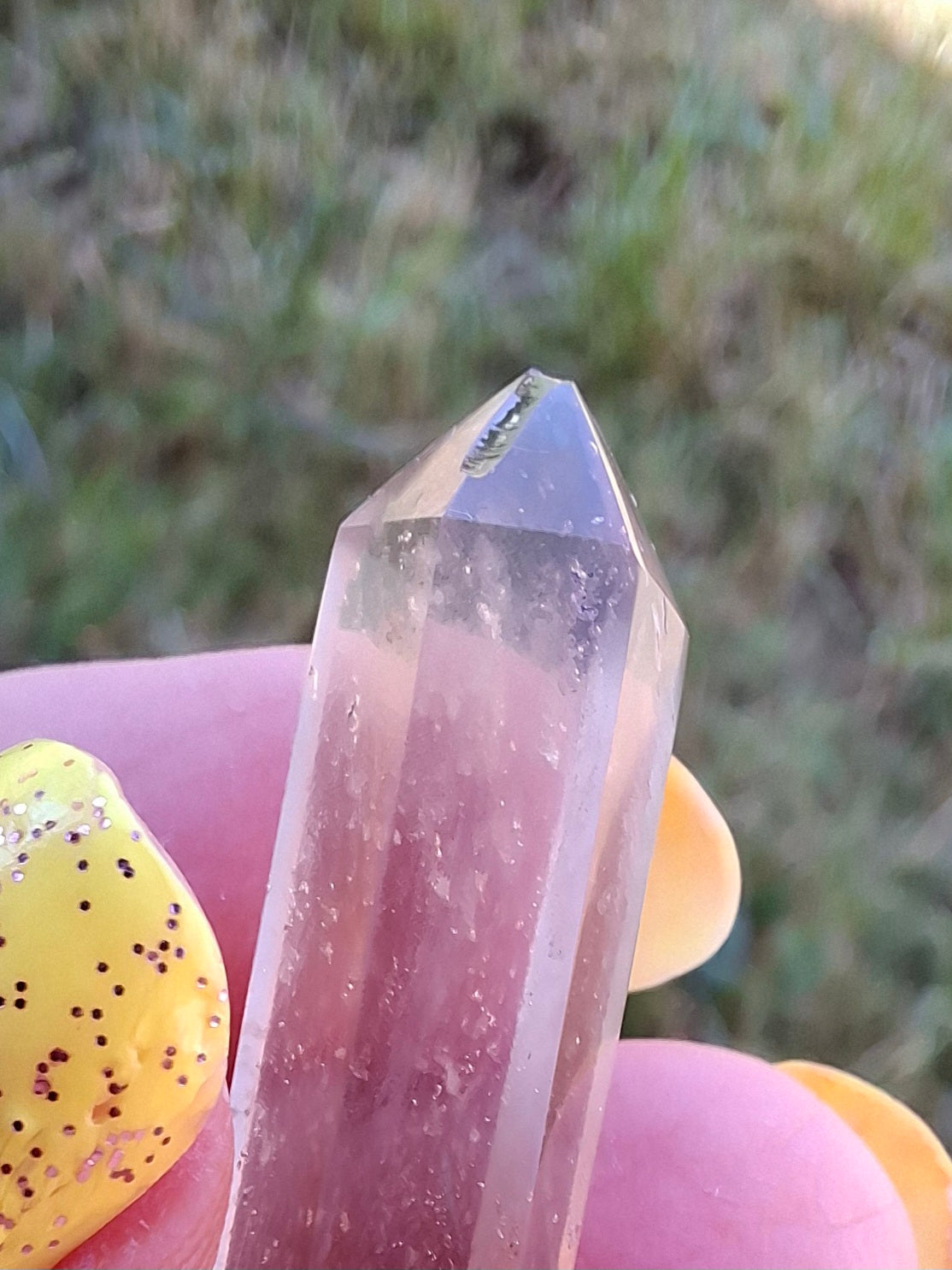 Libyan Desert Glass DT Carving, 3.93g, Tektite (Ref: LDT3)