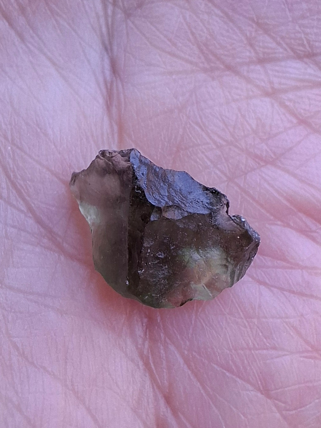 Moldavite Piece, 0.70g, Tektite (Ref: 1475)