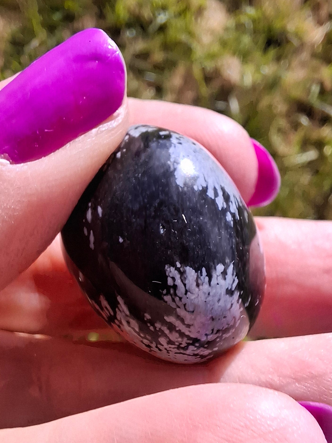 Snowflake Obsidian, Tumble Stone, Crystal (Ref: T98)