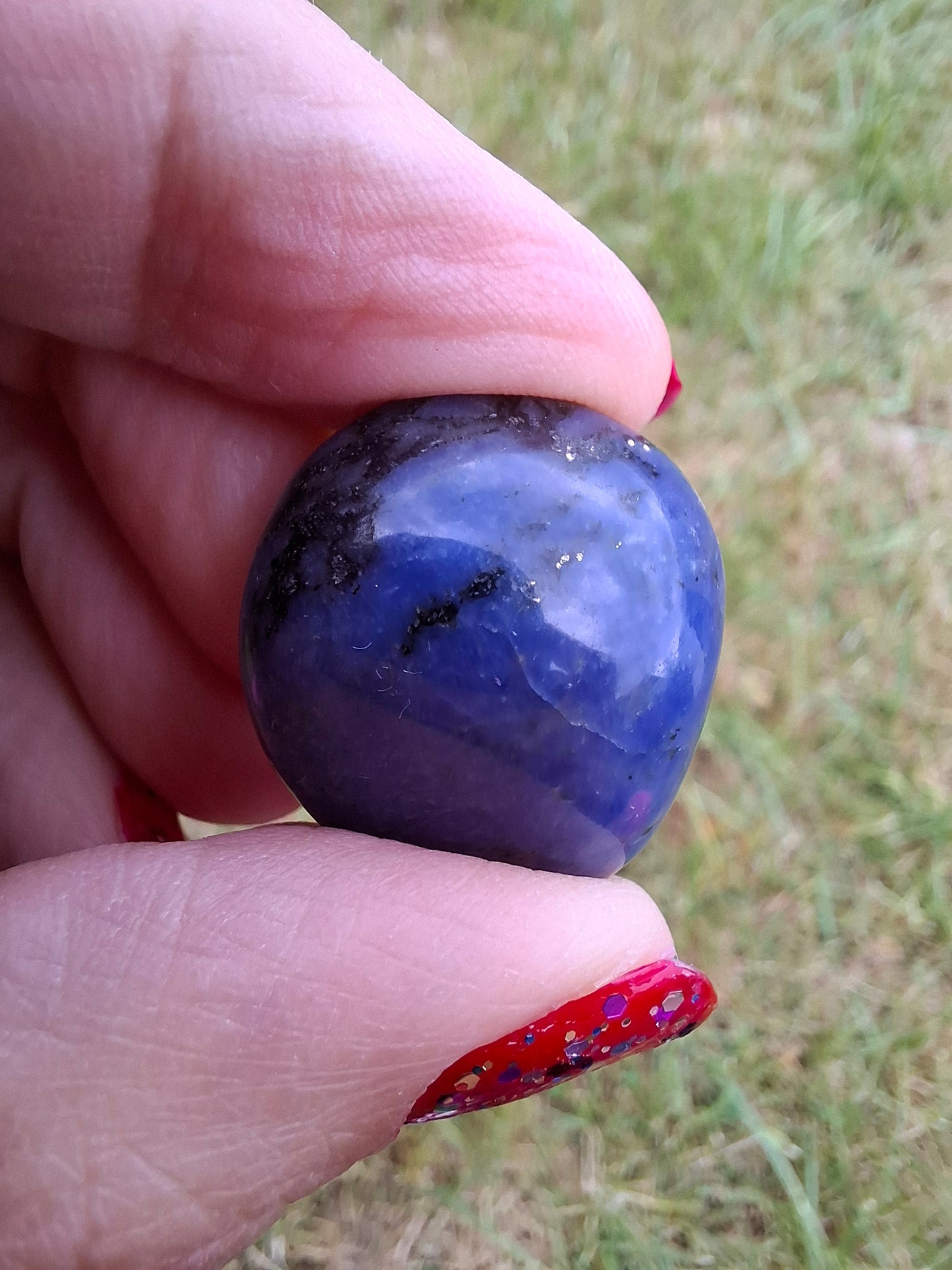 Sodalite, Tumble Stone, Crystal (Ref: T148)