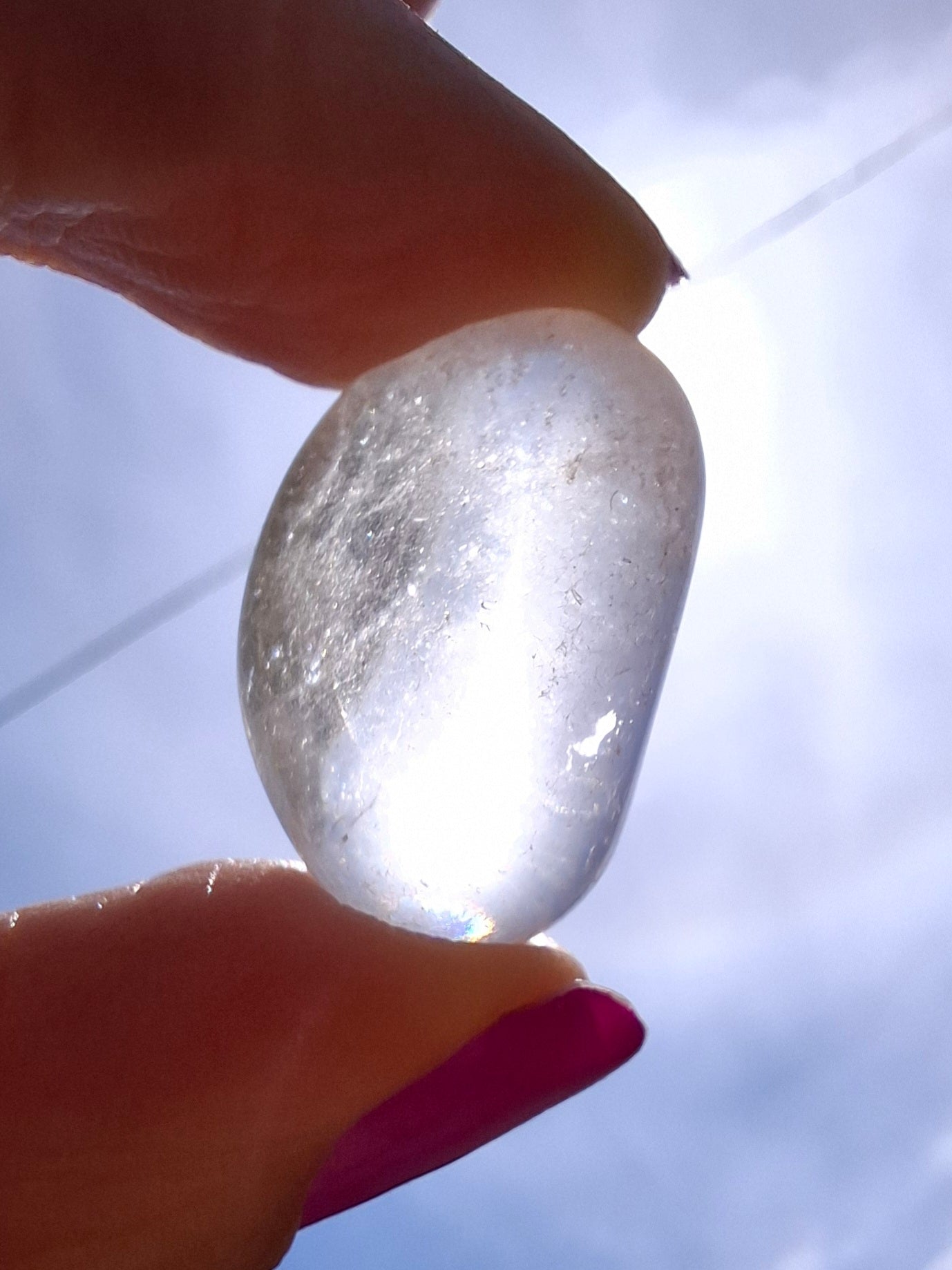 Clear Quartz, Tumble Stone, Crystal (Ref: T29)