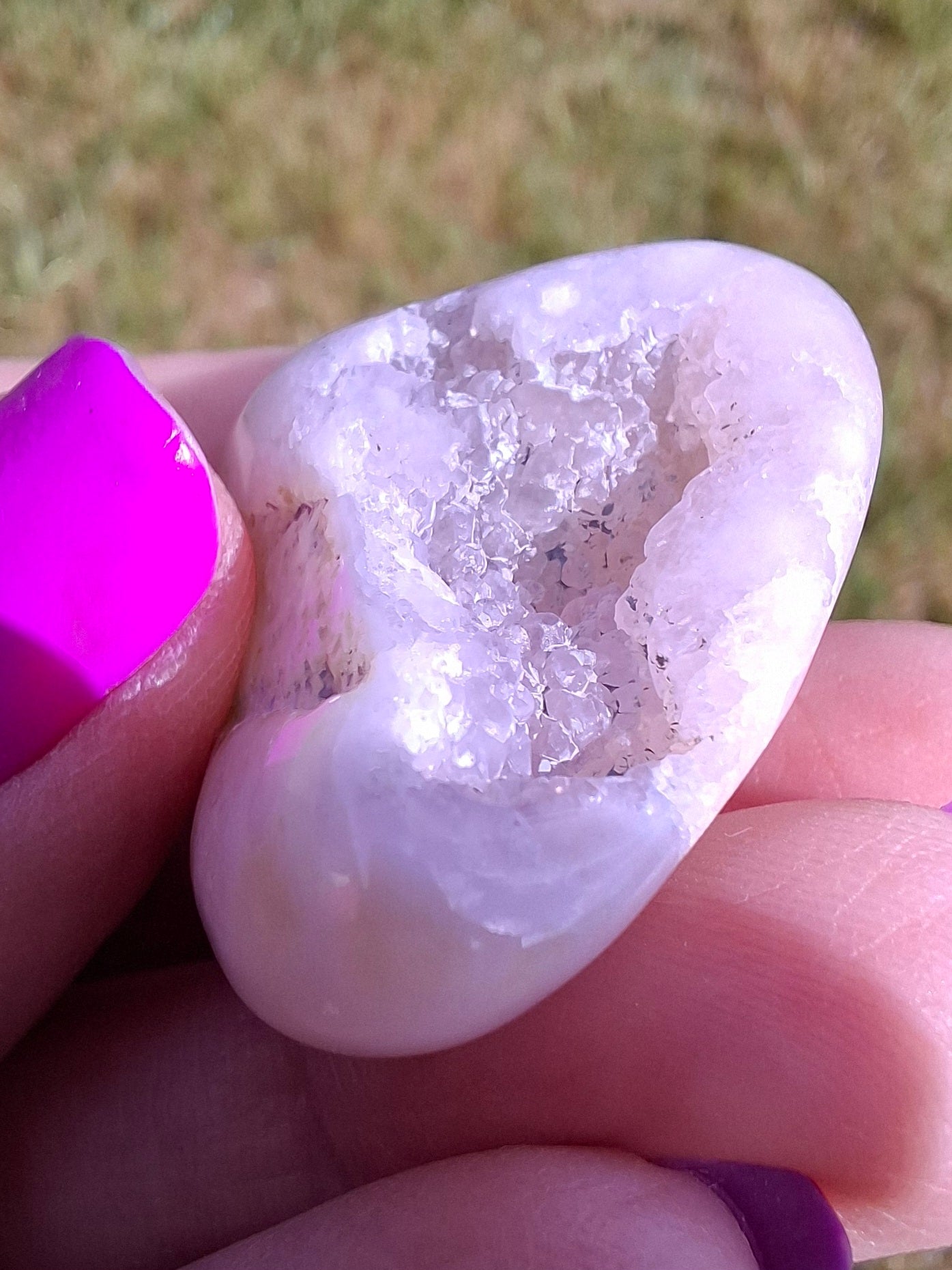 Flower Agate, Tumble Stone, Crystal (Ref: T74)