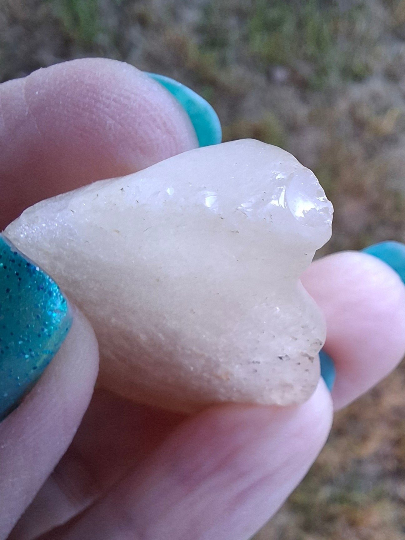 Libyan Desert Glass Piece, 12.31g, Tektite