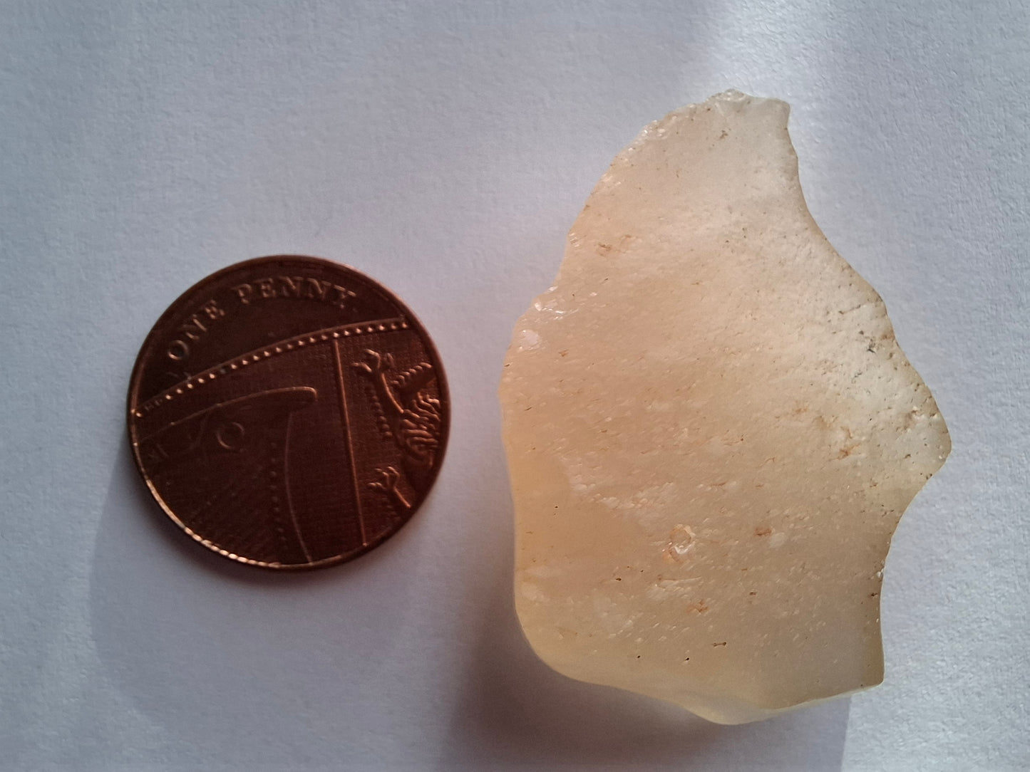Libyan Desert Glass Piece, 12.31g, Tektite