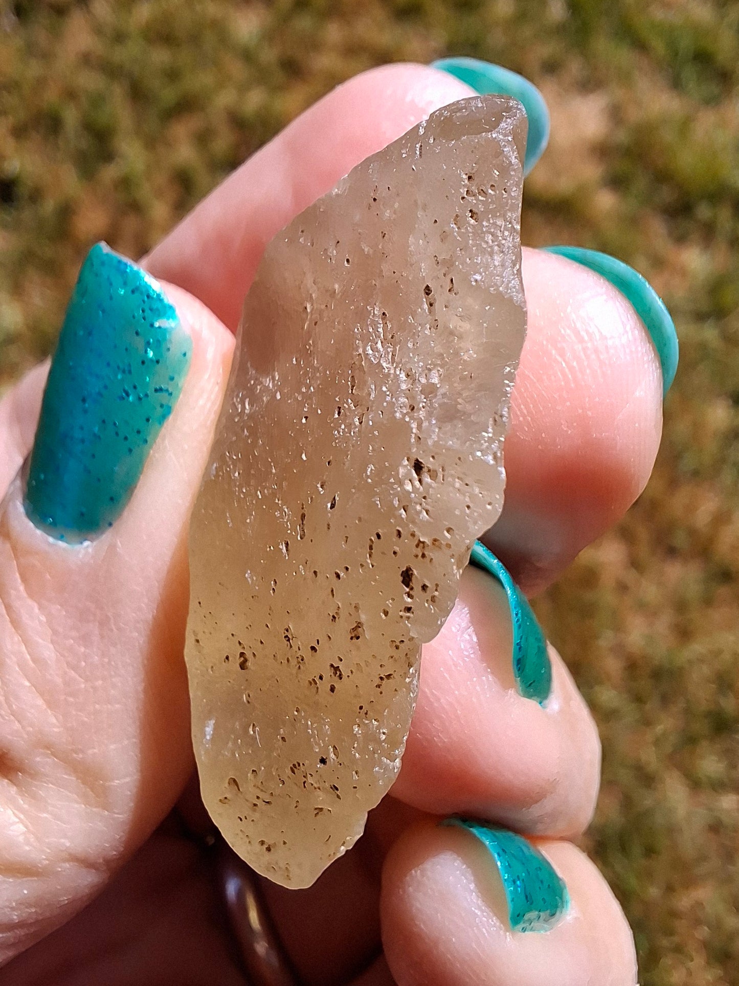 Libyan Desert Glass Piece, 11.78g, Tektite