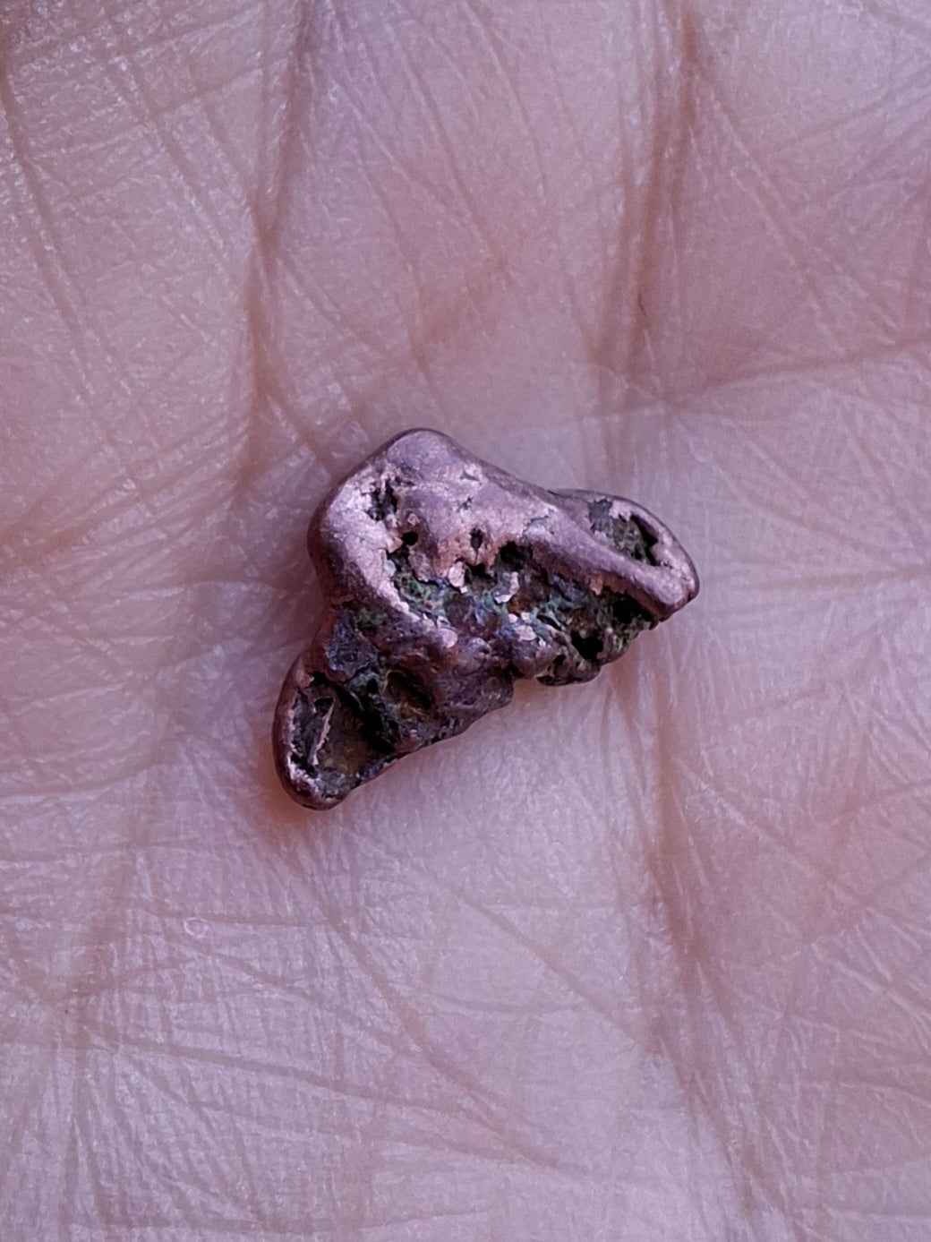 Native Copper Nugget, 0.76g, (Ref: COP2)