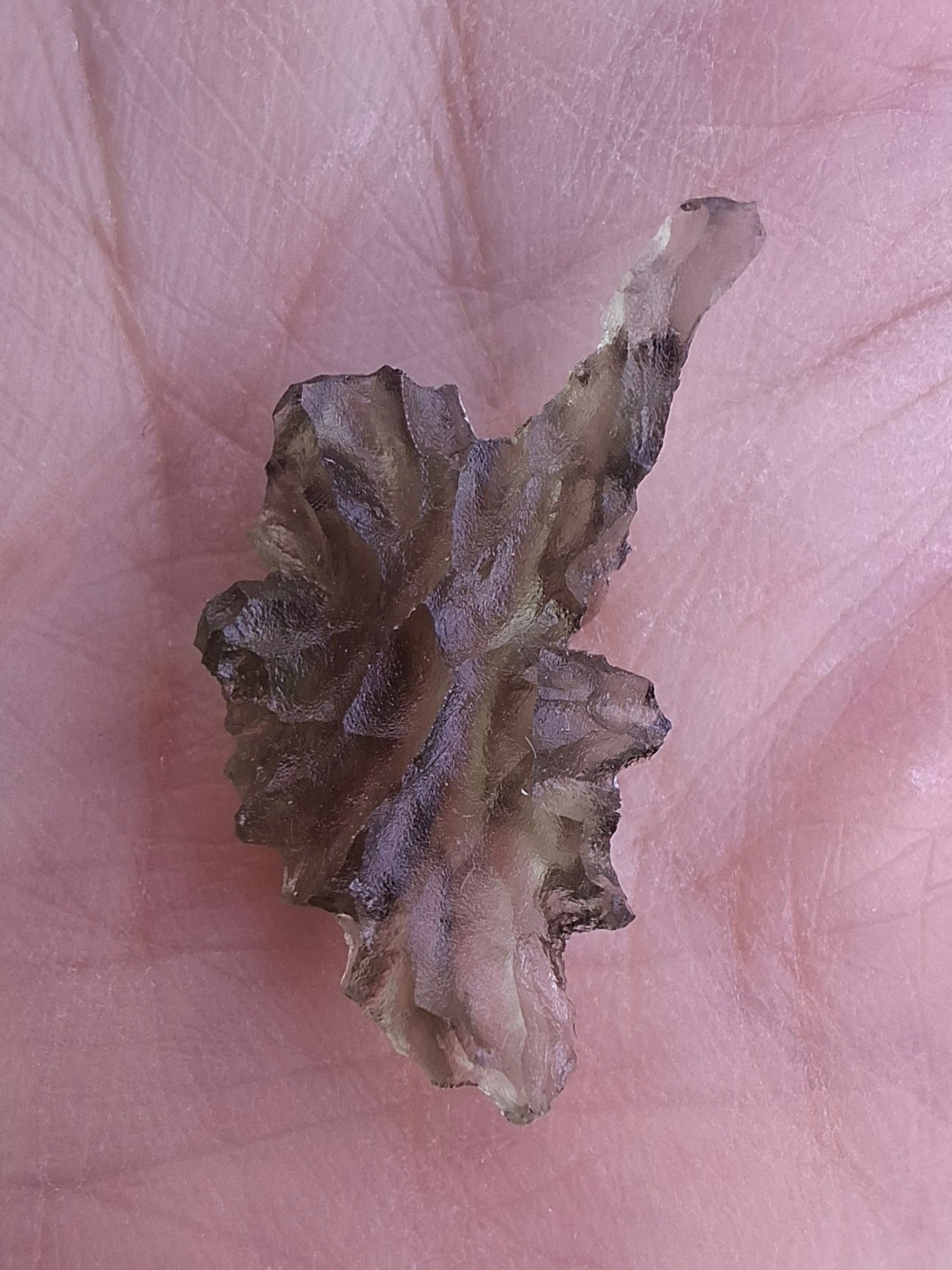 Moldavite Piece, JEZKOVNA BESEDNICE, 0.90g, Tektite (Ref: 1282)