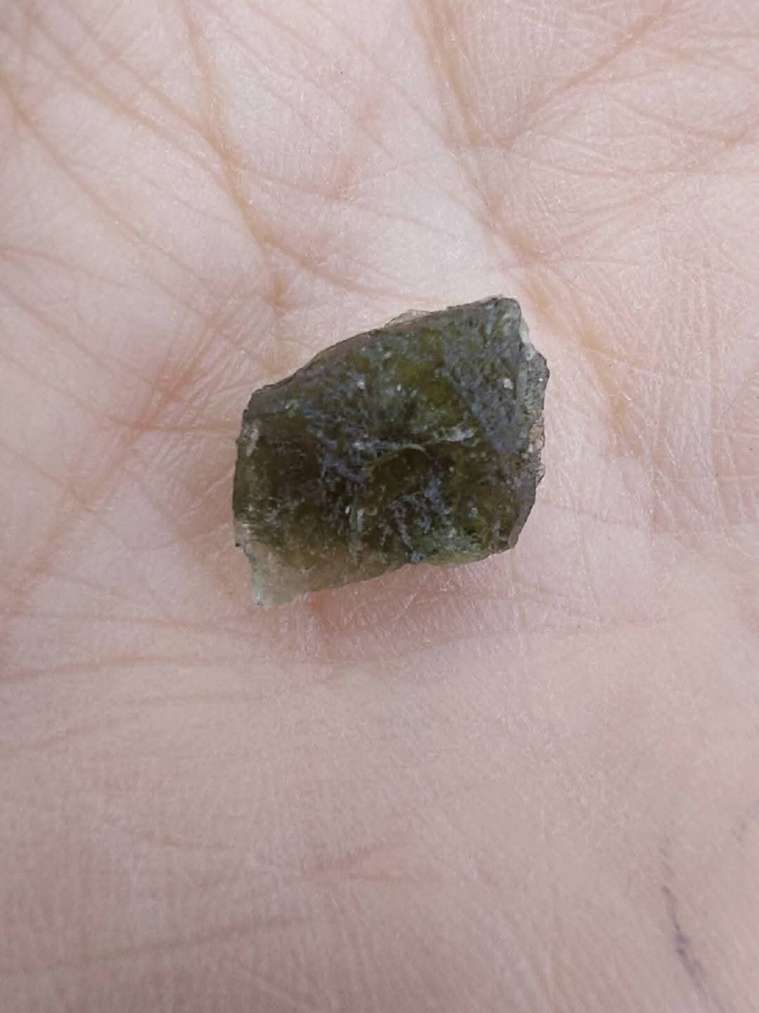 Moldavite Piece, 0.76g, Tektite (Ref: E207)