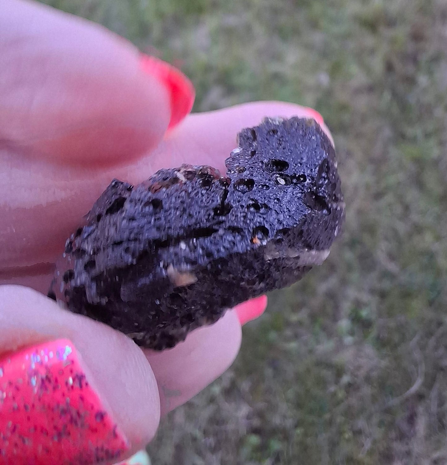 Moldavite Piece, JAKULE, 11.41g, Tektite (Ref: 1176)