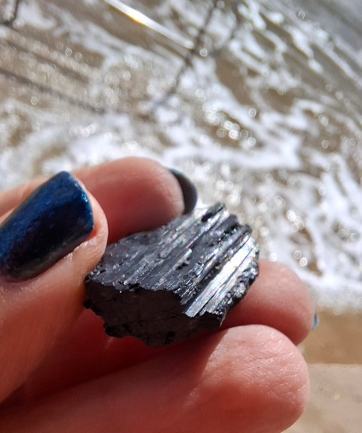 Black Tourmaline RAW, 8.70g, Crystal (Ref: RBT4)