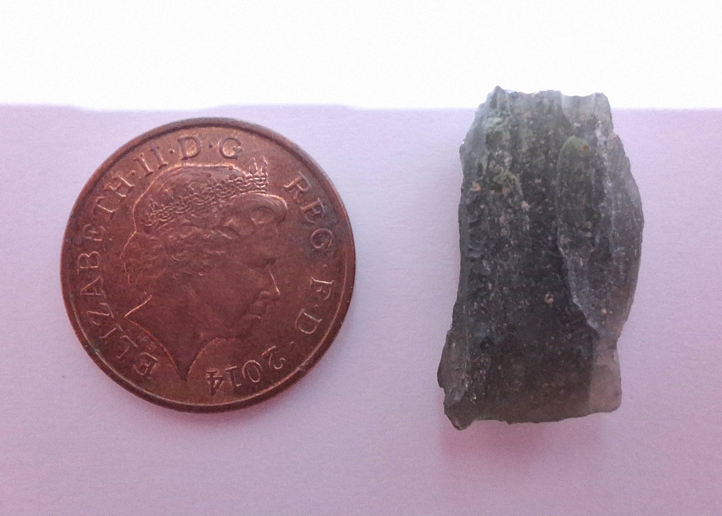 Moldavite Piece, 2.43g, Tektite (Ref: 364)