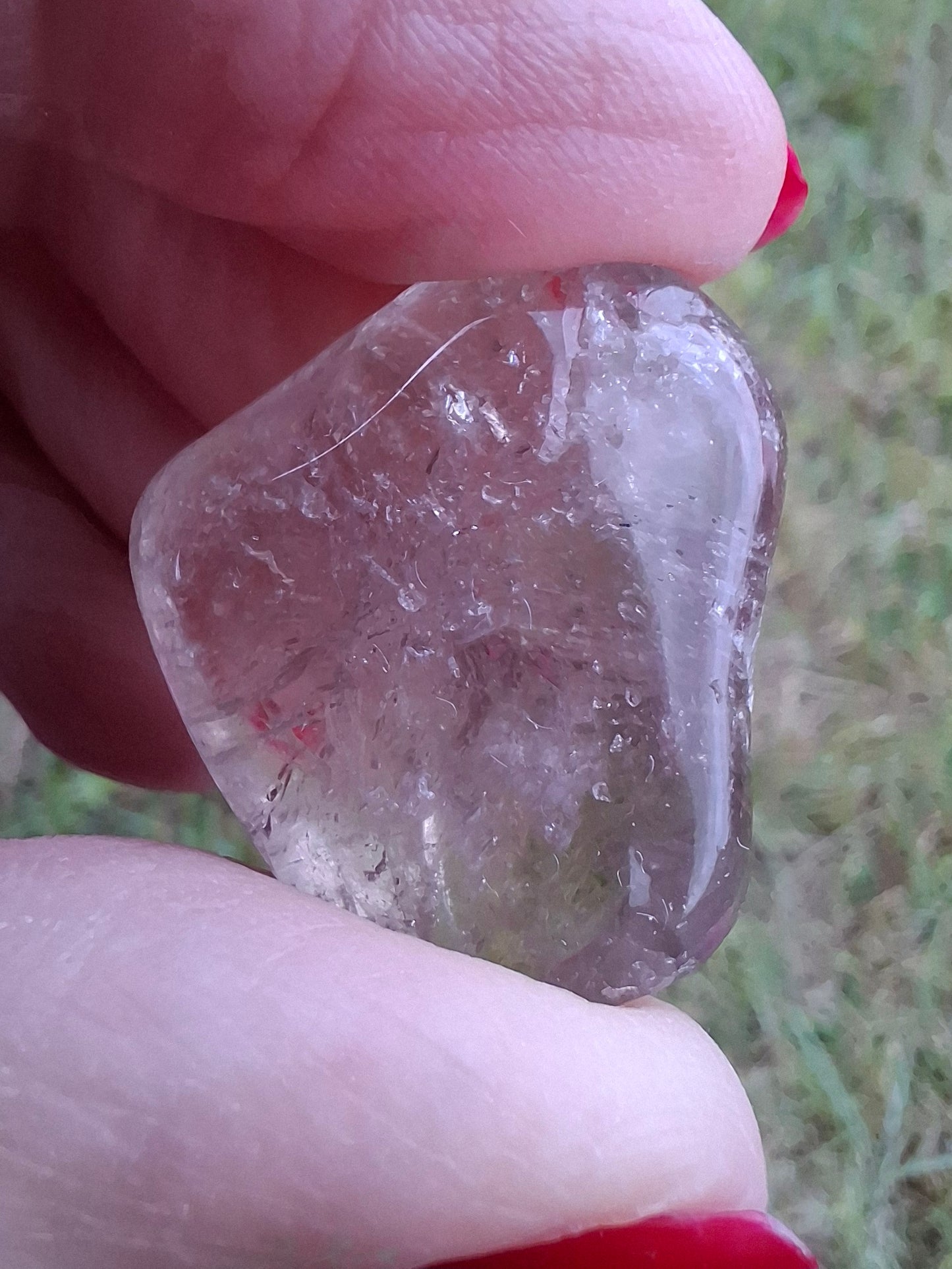 Smoky Quartz, Tumble Stone, Crystal (Ref: T108)
