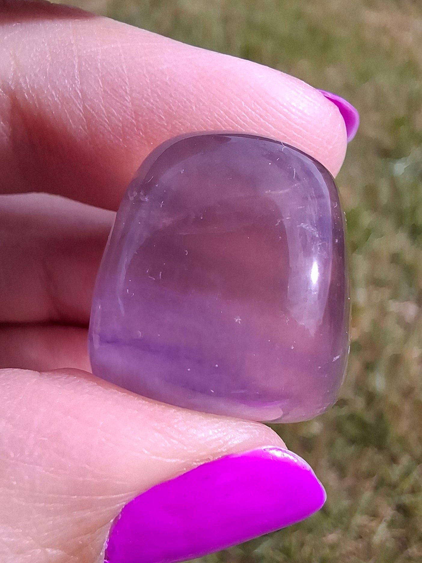 Fluorite, Tumble Stone, Crystal (Ref: T52)