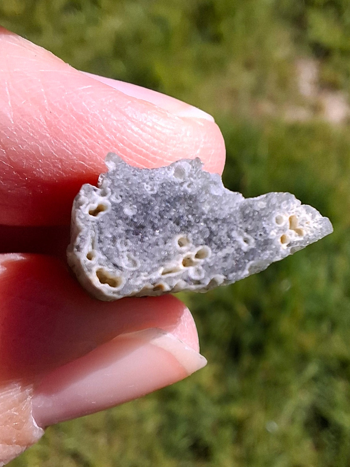 Moldavite Piece, SNOWFLAKE, FROSTED, BARTOCHOV, 3.12g, Tektite (Ref: 1365)