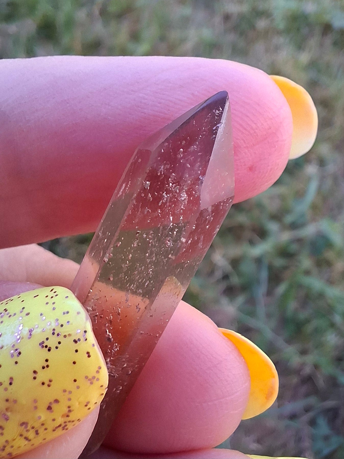 Libyan Desert Glass DT Carving, 4.22g, Tektite (Ref: LDT6)