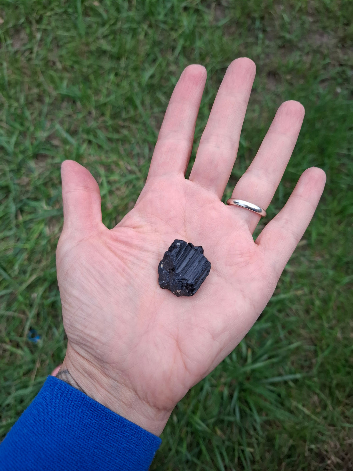 Black Tourmaline RAW, 11.70g, Crystal (Ref: RBT6)