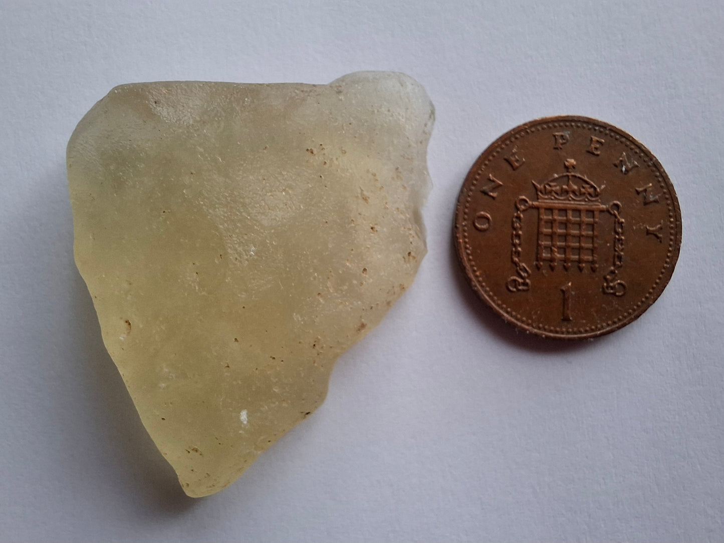 Libyan Desert Glass Piece, 11.78g, Tektite