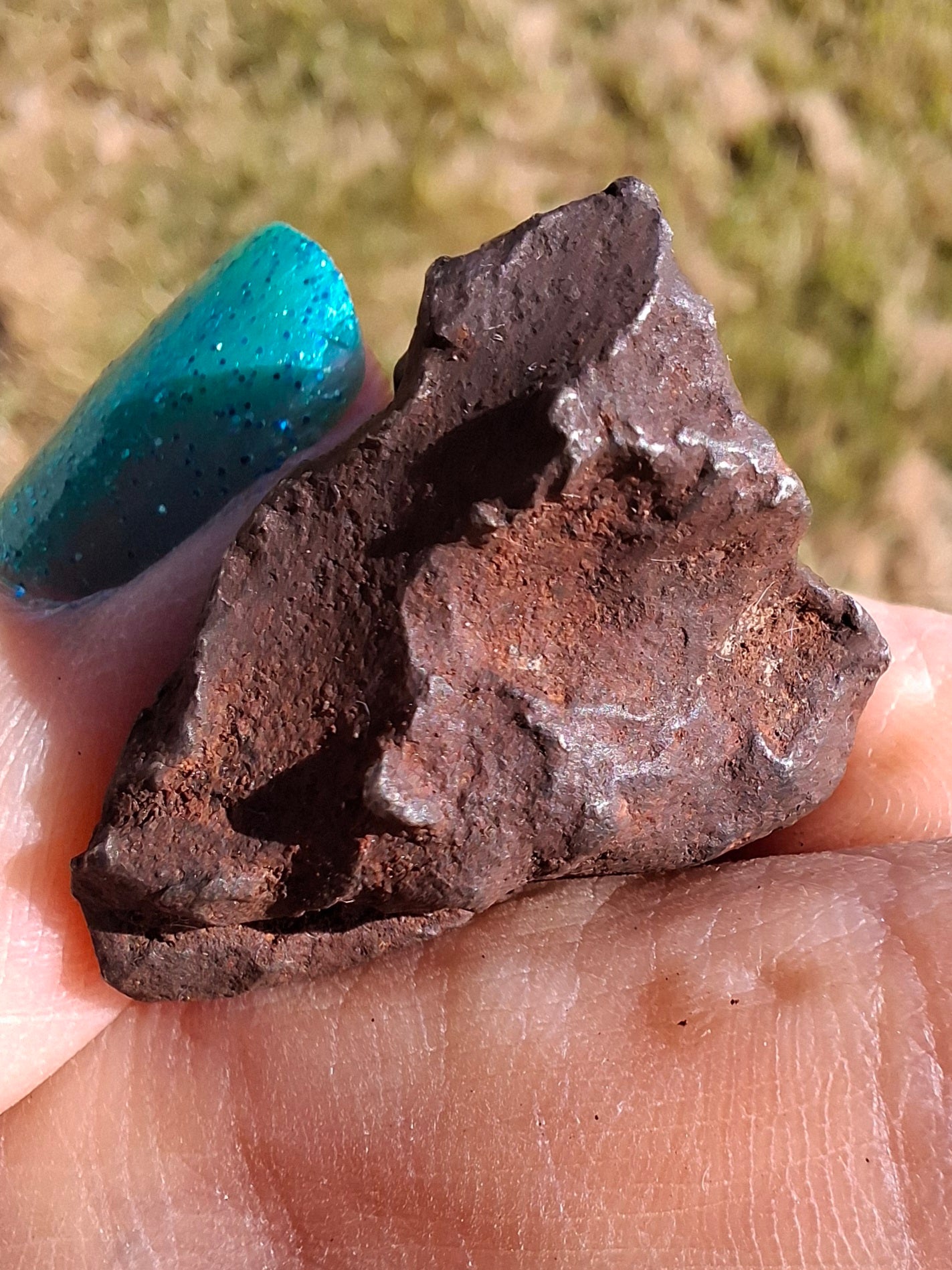 Gebel Kamil Iron Meteorite, 25.42g (Ref: K38)