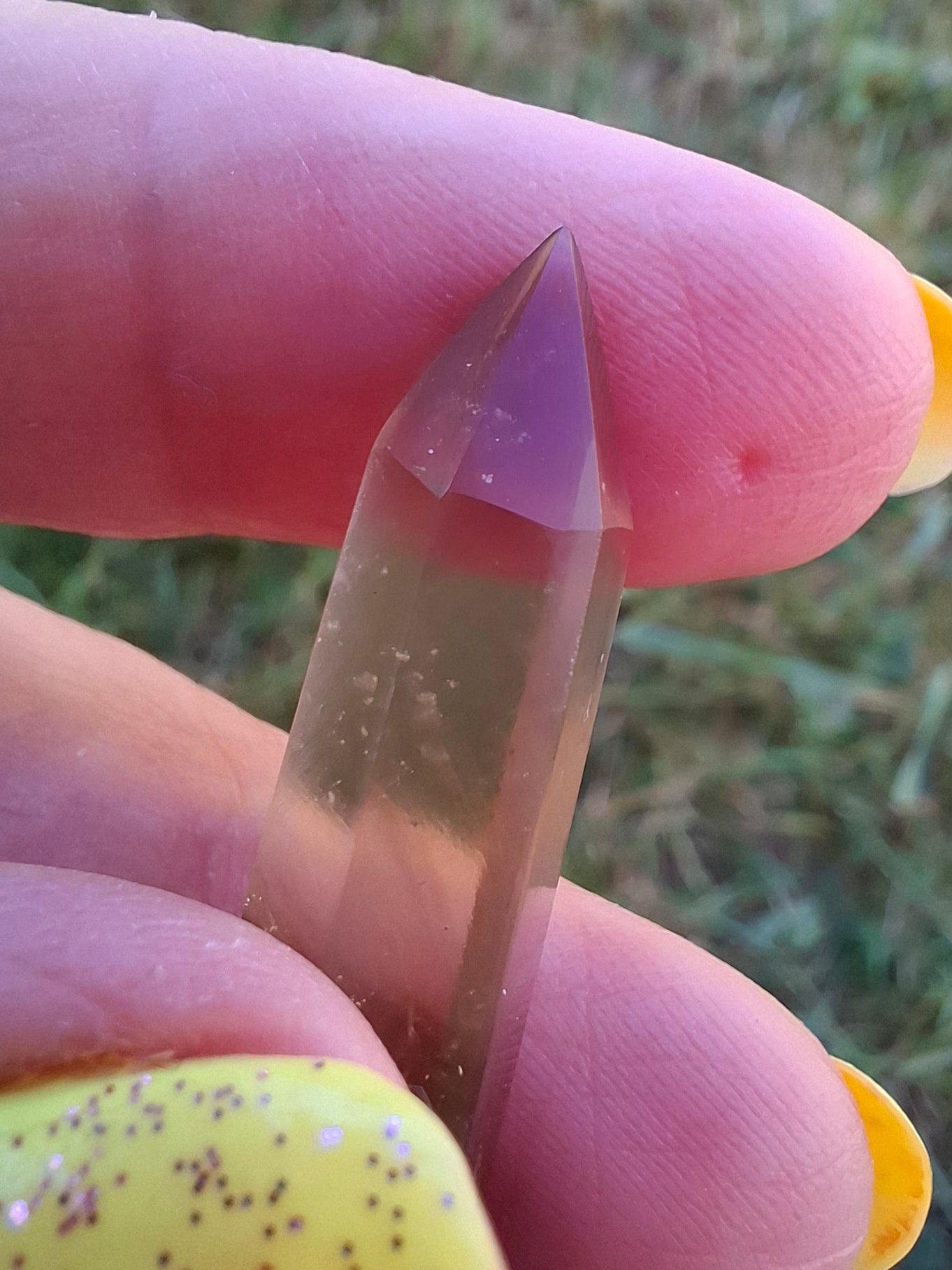 Libyan Desert Glass DT Carving, 4.71g, Tektite (Ref: LDT9)