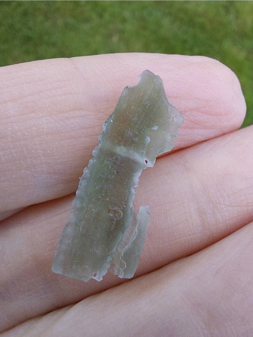 Moldavite Piece, 0.60g, Tektite (E243)