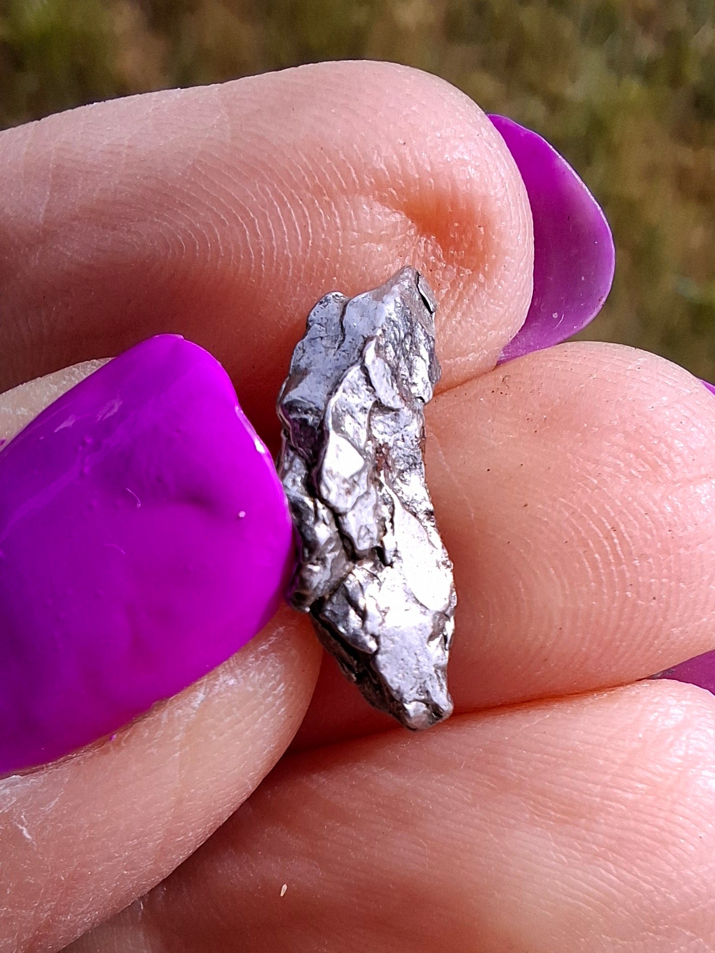 Campo del Cielo, 0.99g, Nickel Iron Meteorite (Ref: C8)