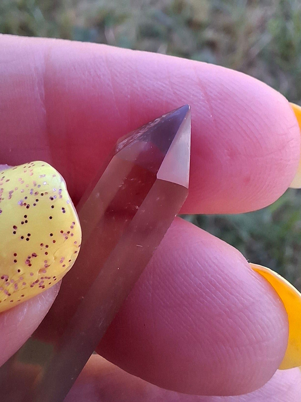 Libyan Desert Glass DT Carving, 4.68g, Tektite (Ref: LDT7)