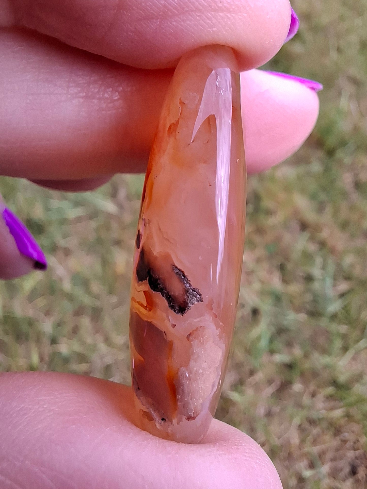 Carnelian, Tumble Stone, Crystal (Ref: T64)