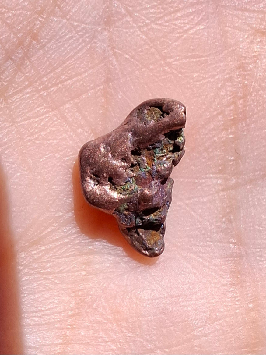 Native Copper Nugget, 0.76g, (Ref: COP2)