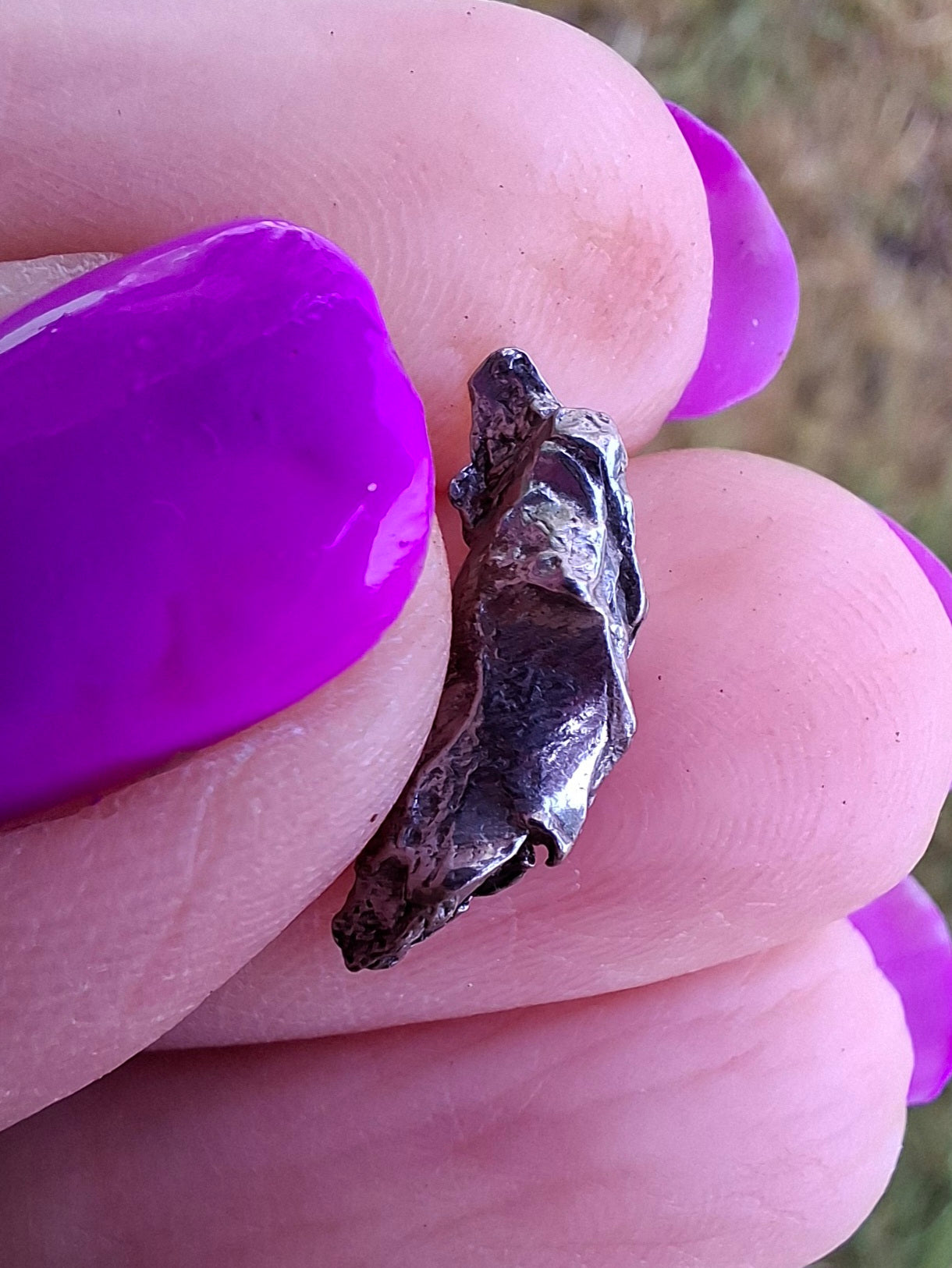 Campo del Cielo, 0.99g, Nickel Iron Meteorite (Ref: C8)