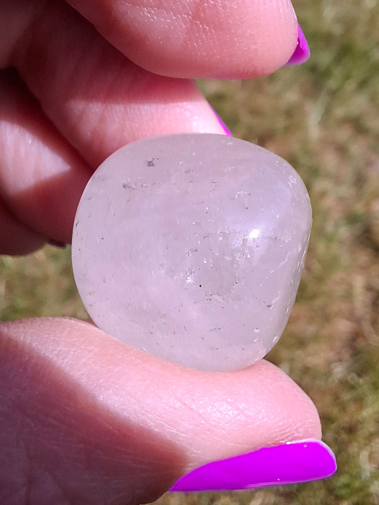 Clear Quartz, Tumble Stone, Crystal (Ref: T27)