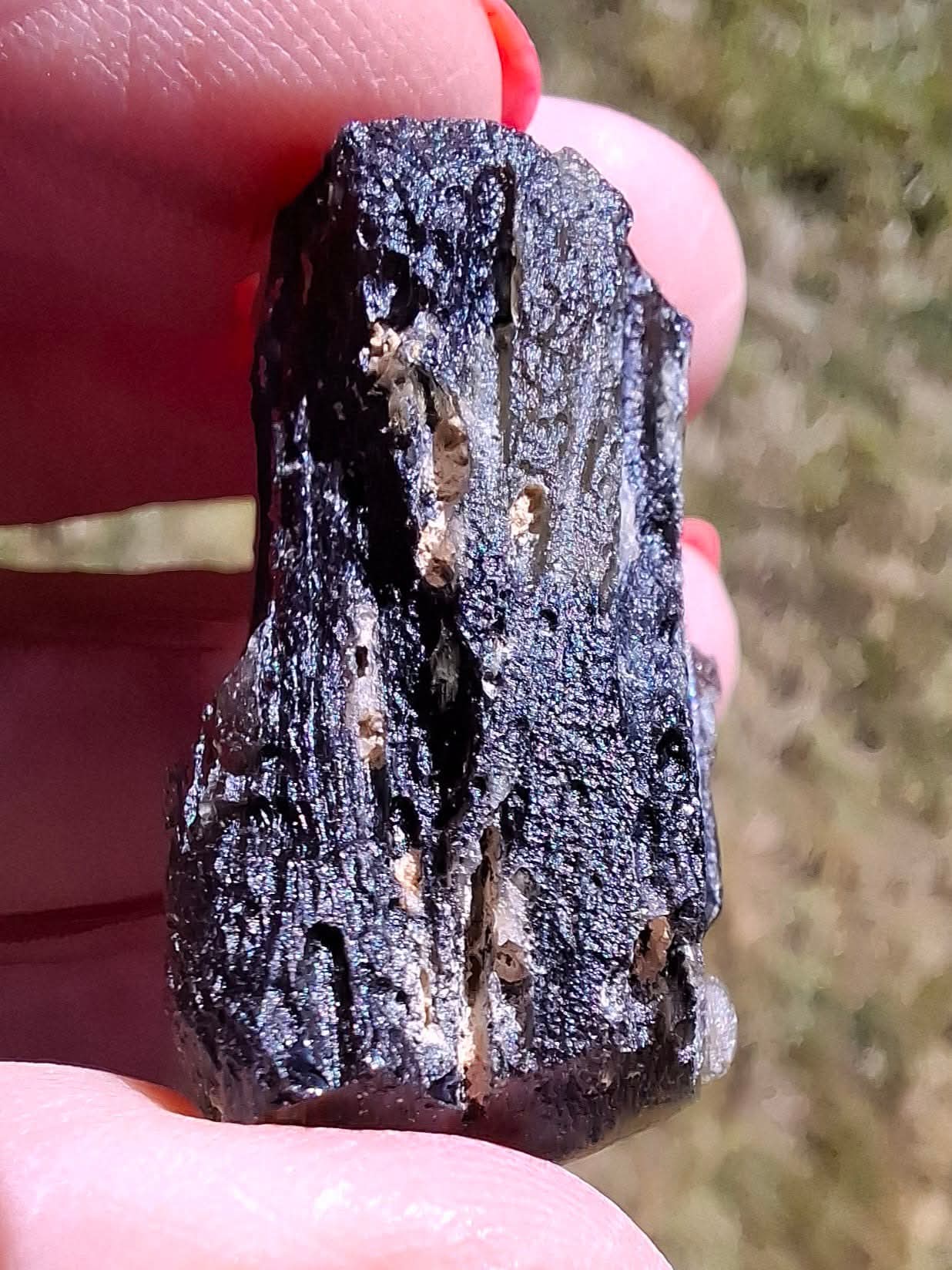 Moldavite Piece, JAKULE, 16.07g, Tektite (Ref: 1179)
