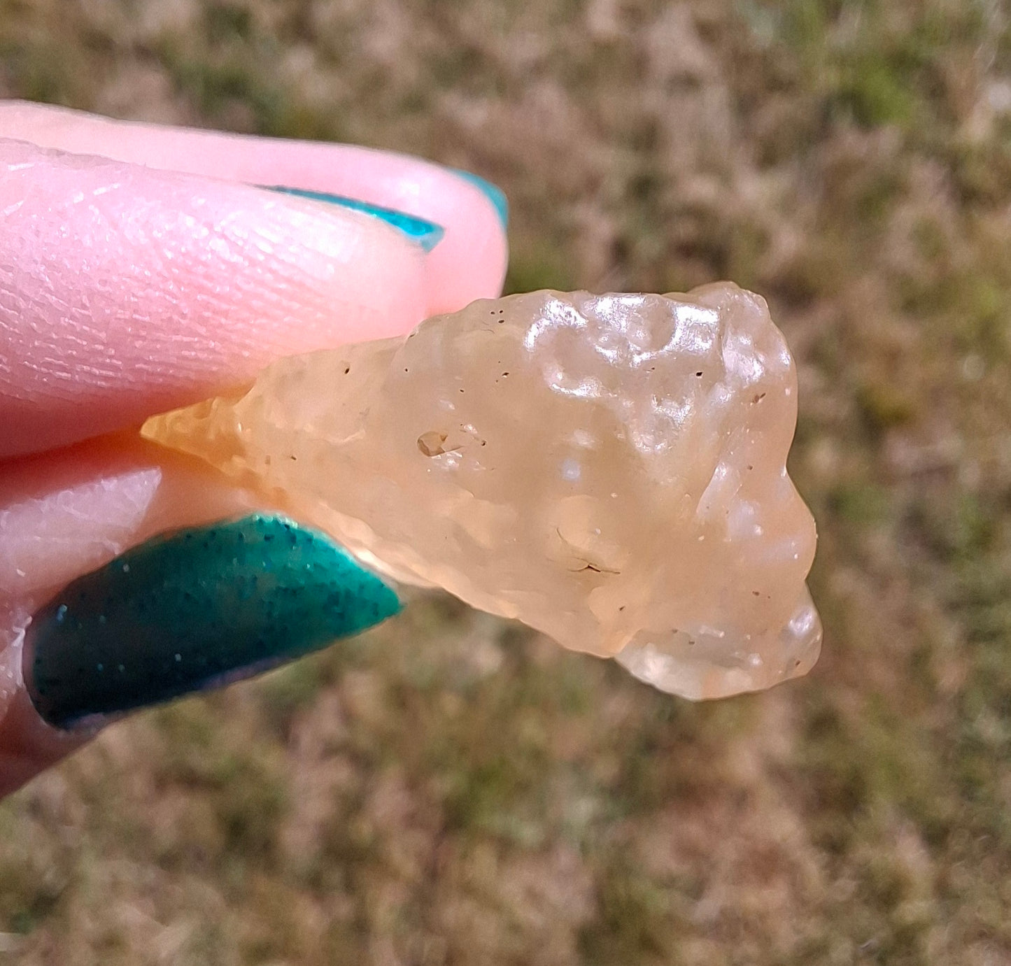 Libyan Desert Glass Piece, 10.00g, Tektite