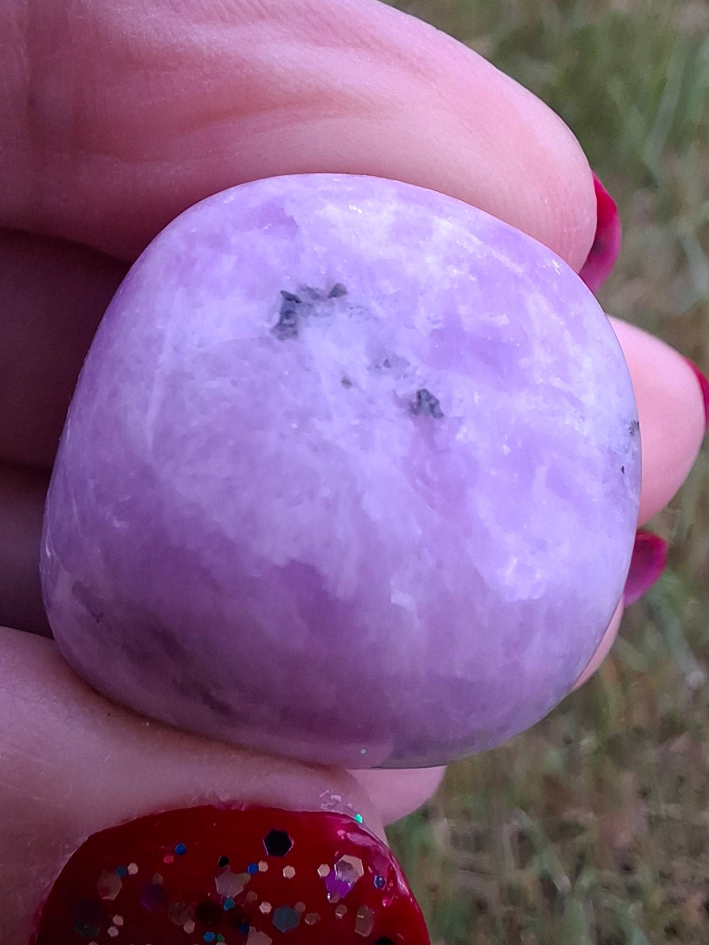 Lepidolite, Tumble Stone, Crystal (Ref: T116)