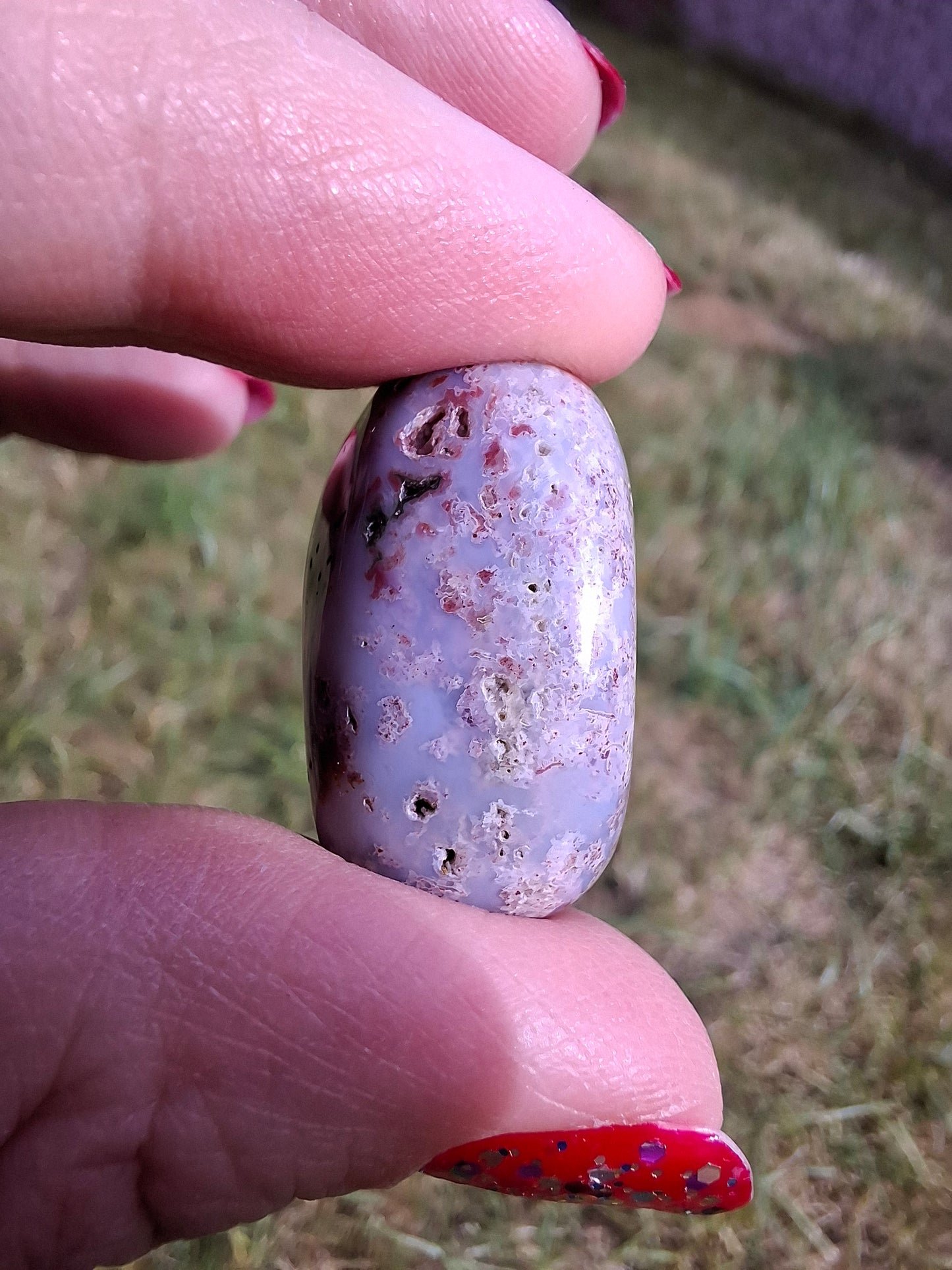 Ocean Jasper, Tumble Stone, Crystal (Ref: T203)