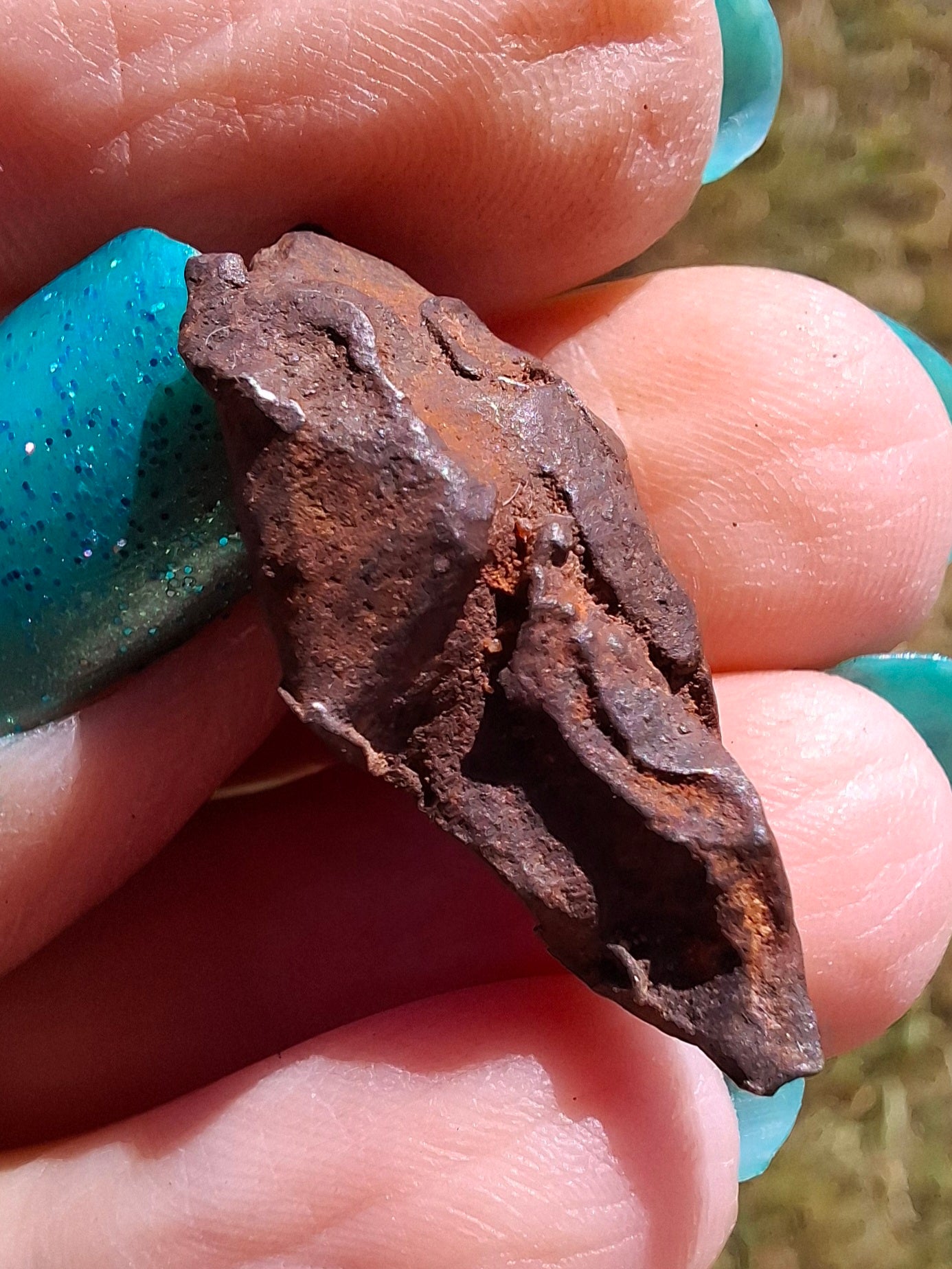 Gebel Kamil Iron Meteorite, 9.78g (Ref: K39)