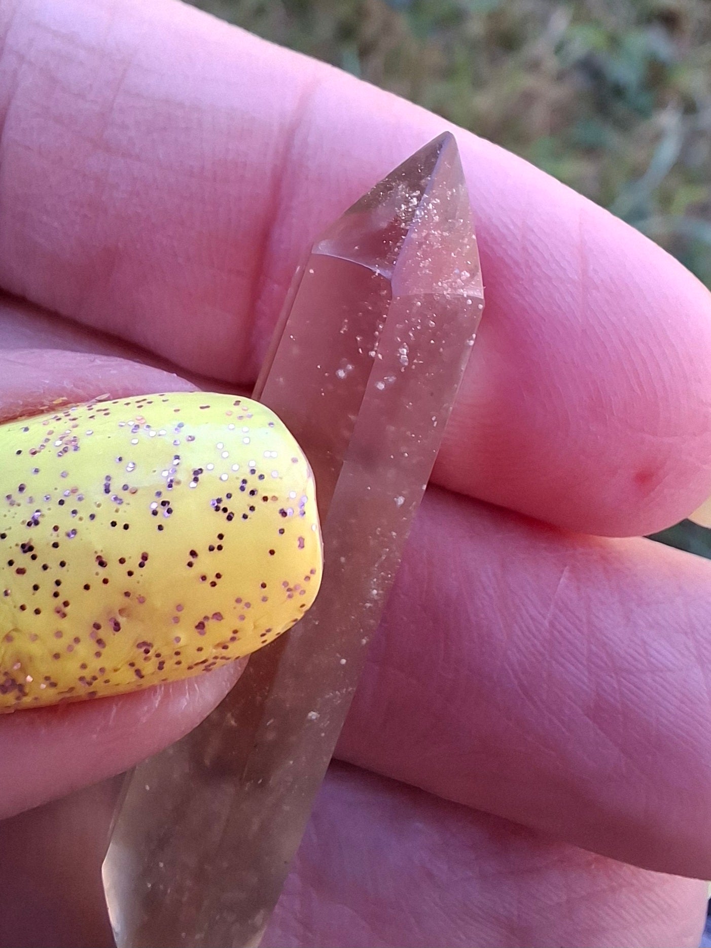 Libyan Desert Glass DT Carving, 4.57g, Tektite (Ref: LDT8)