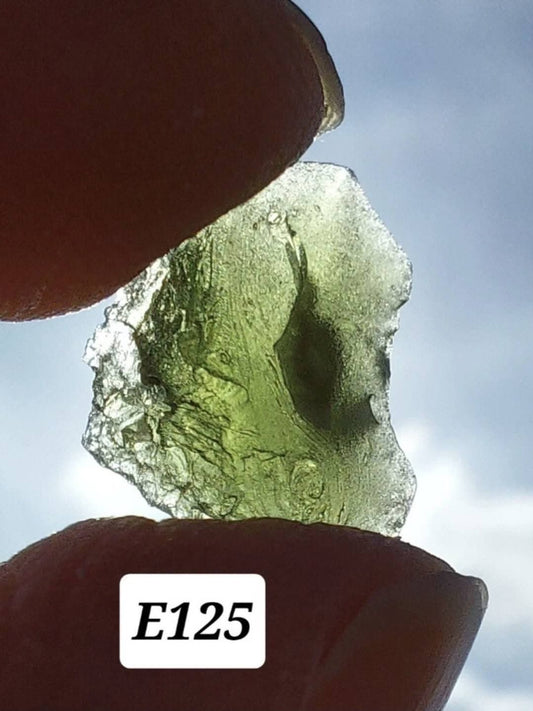 Moldavite Piece, 0.78g, Tektite (Ref: E125)